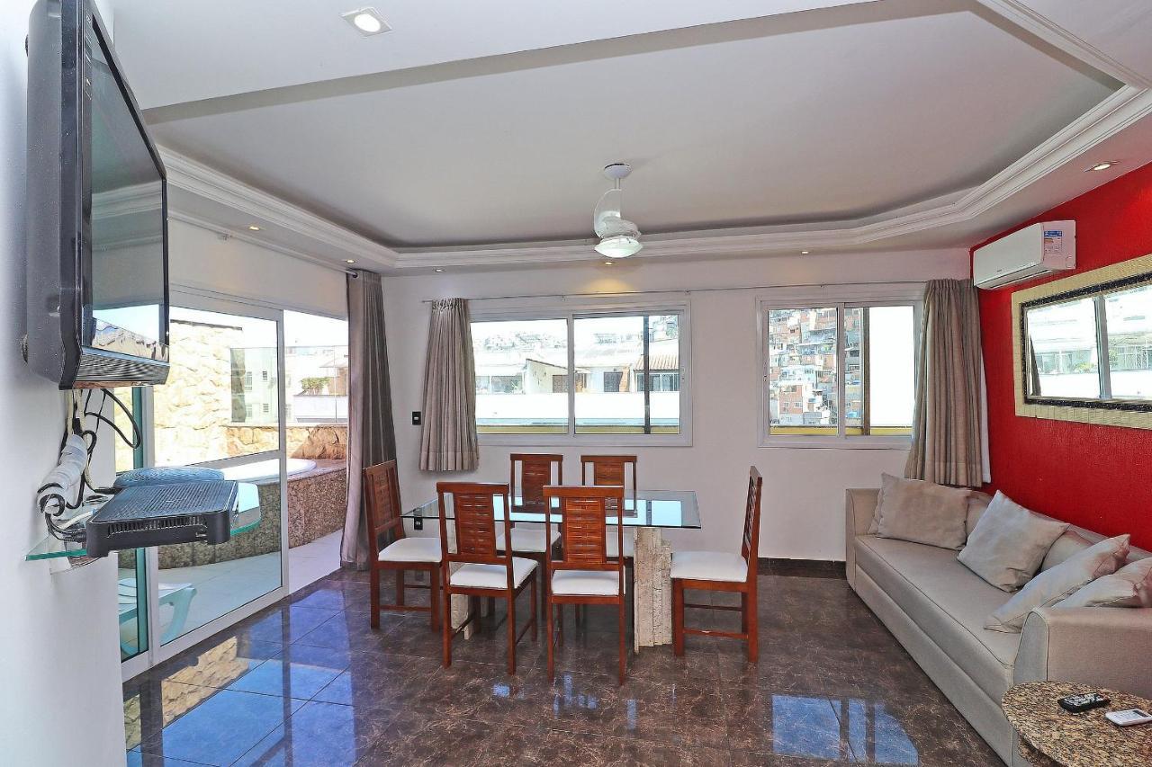 Nice Penthouse With Pool, Close To The Beach Rio de Janeiro Buitenkant foto
